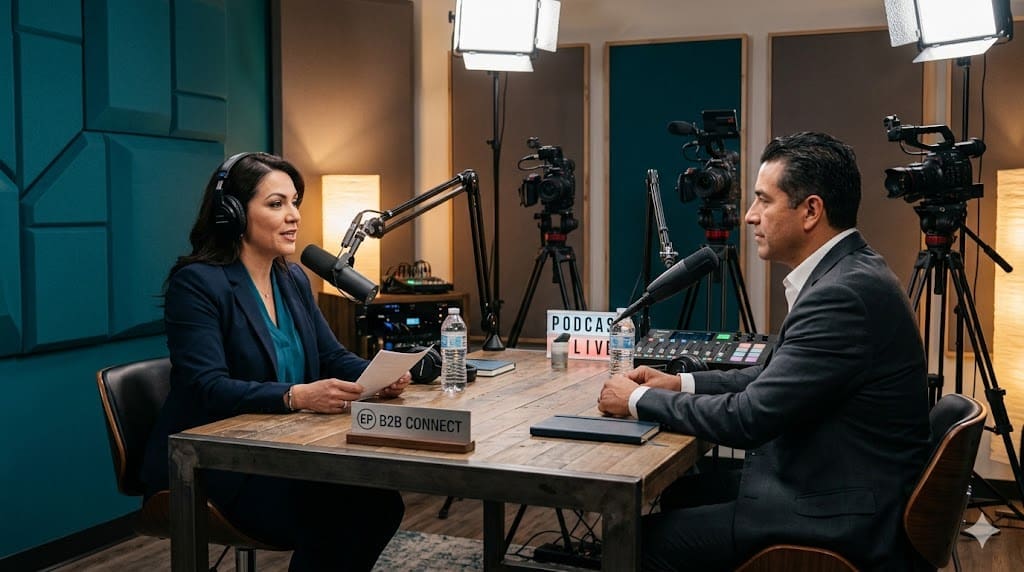 b2b podcast studio el paso